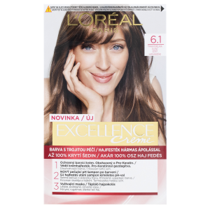 Cremă Excellence 6.1 blond cenușiu închis
