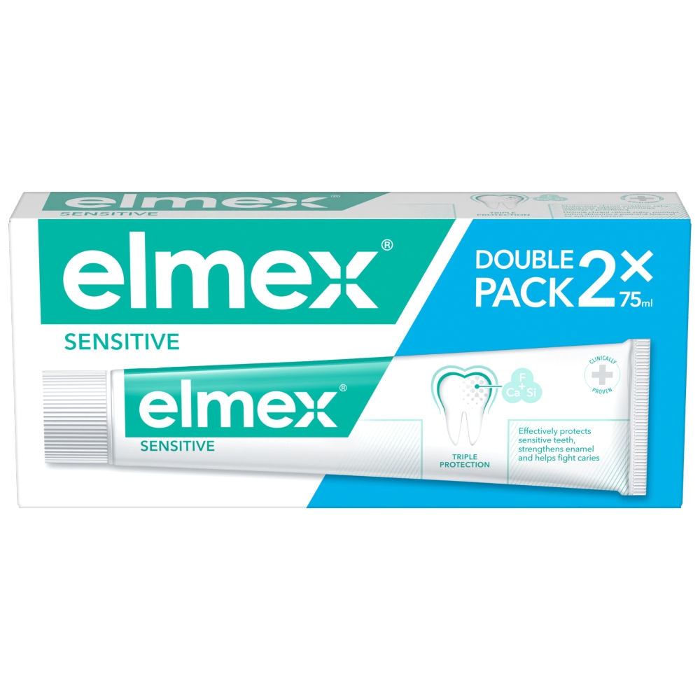 Elmex ZP 2x75ml sensibil DUOPACK
