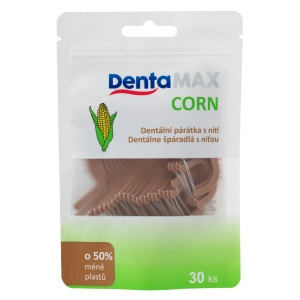 Scobitoare dentară Dentamax (30 buc/pachet) PORUMB