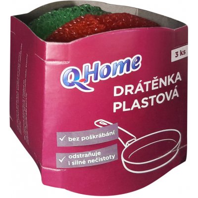 Perie de sârmă din plastic Q Home 3 bucăți
