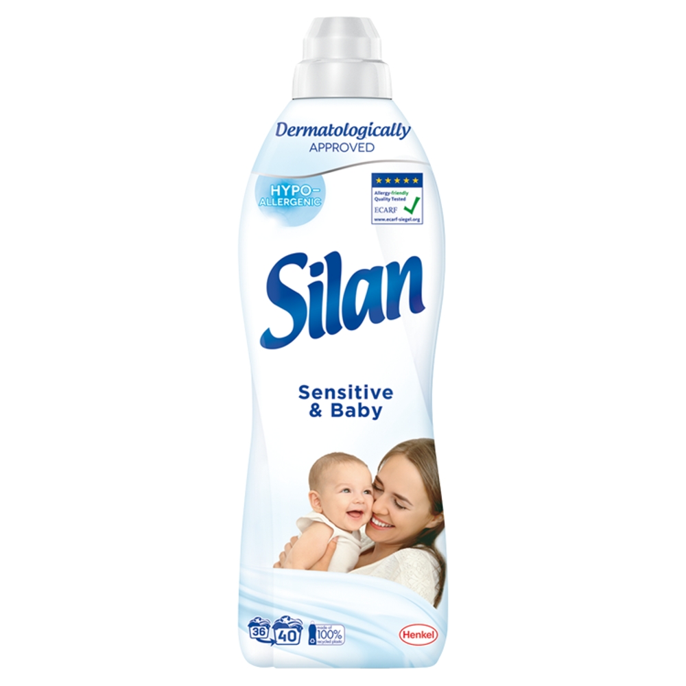 Henkel Balsam de rufe Silan Sensitive & Baby 880 ml 40 PD