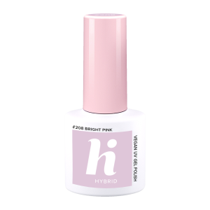 Oja gel UV hibridă hi Bright Pink 208