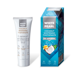 White Pearl ZP 75ml Albire dinți cu nucă de cocos