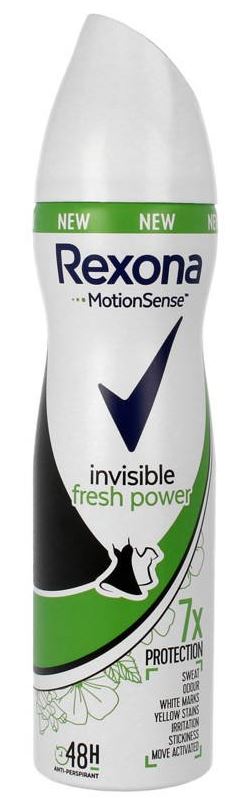 Unilever Rexona DEO Femei 150ml Putere Proaspătă Invizibilă