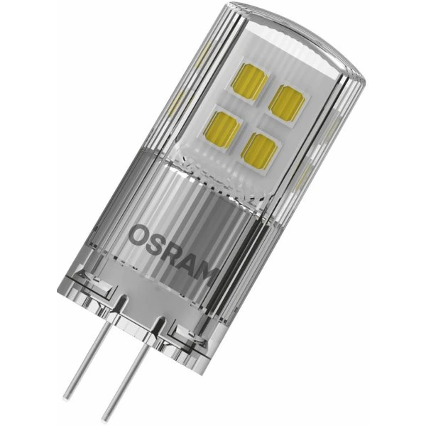 Bec LED Osram G4 1.8W 20W alb cald 2700K transparent