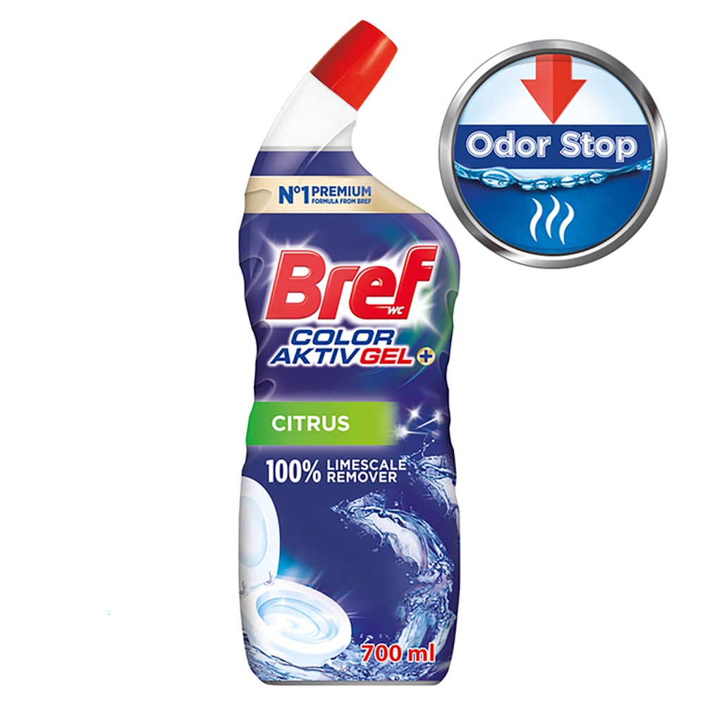 Gel de culoare Bref 700ml apă piatră citrice