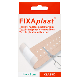 Tencuială Fixaplast 1mx8cm textilă CLASSIC