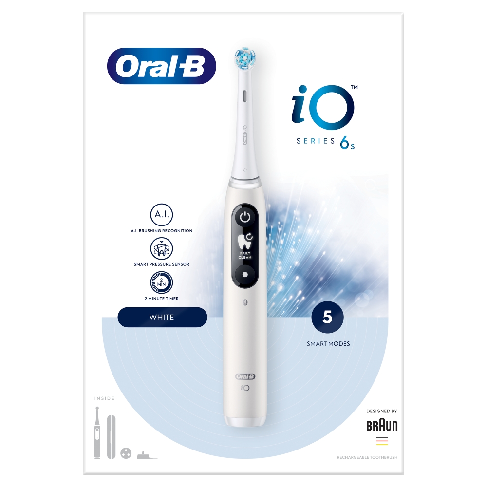 Periuță de dinți Oral-B el ZK Series iO 6 Albă