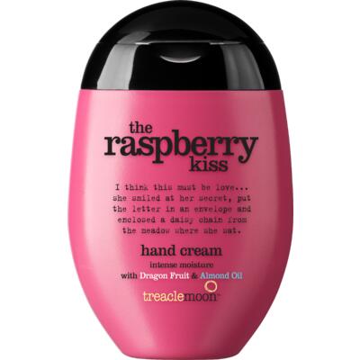 Cremă de mâini cu efect de sărut de zmeură Treaclemoon, 75 ml