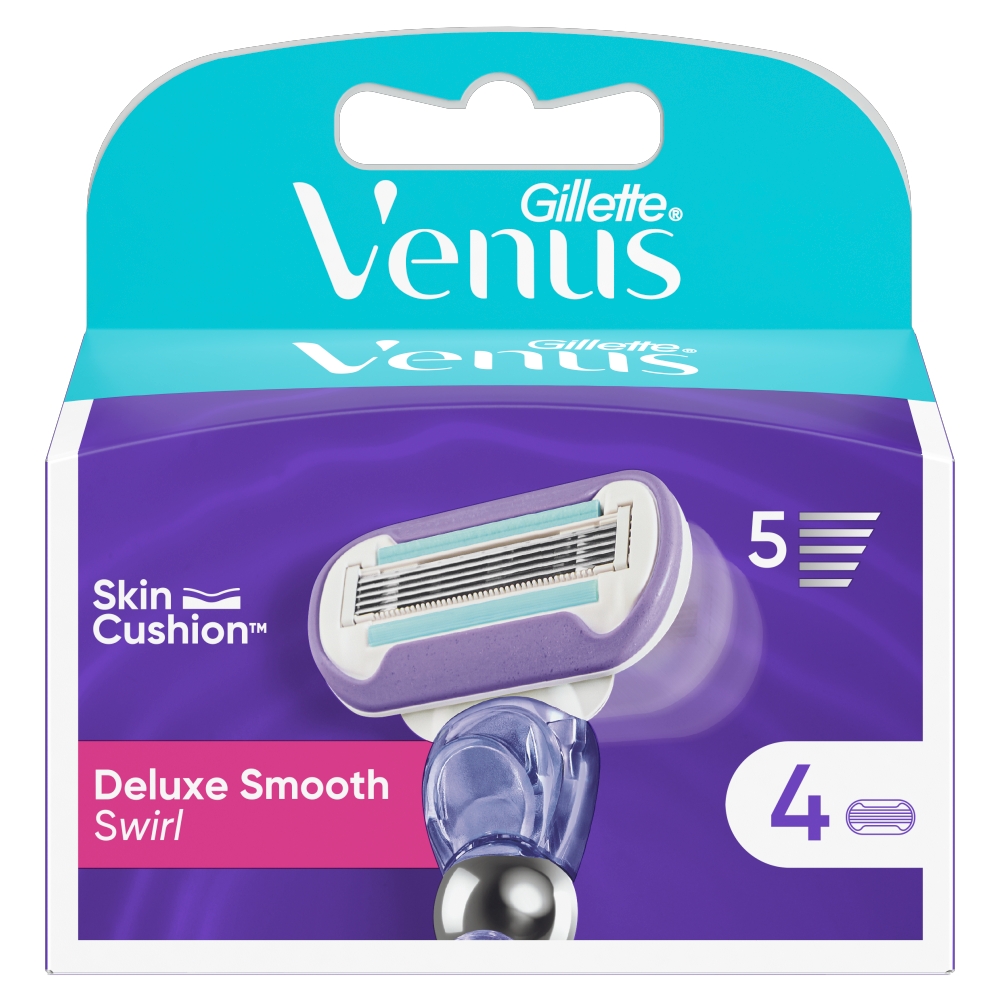 Gillette Venus Swirl (capete de rezervă 4 buc)