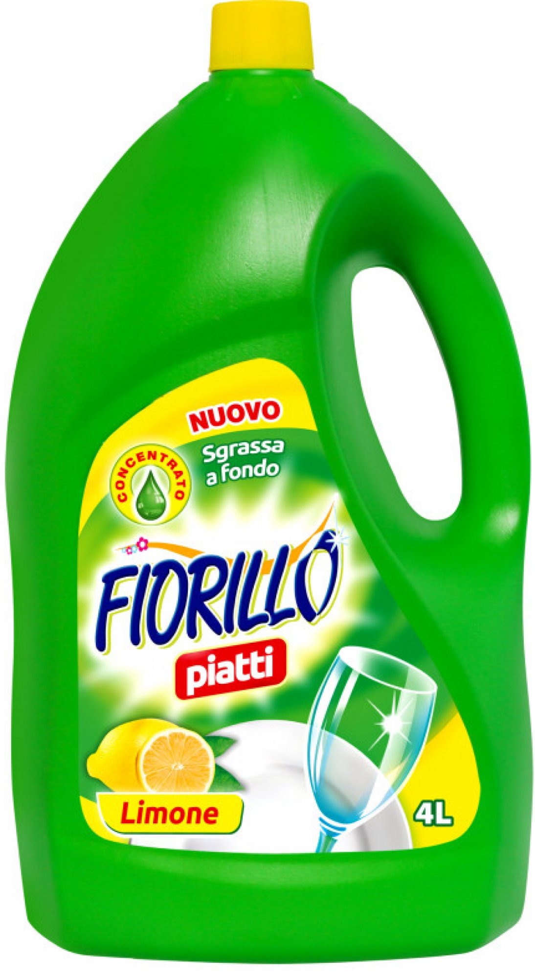 Fiorillo Piatti Limone detergent italian de vase 4 l