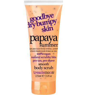 Scrub de corp de vară cu papaya treaclemoon, 225 ml