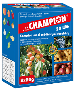 Champion 50WG 3x20g fungicid