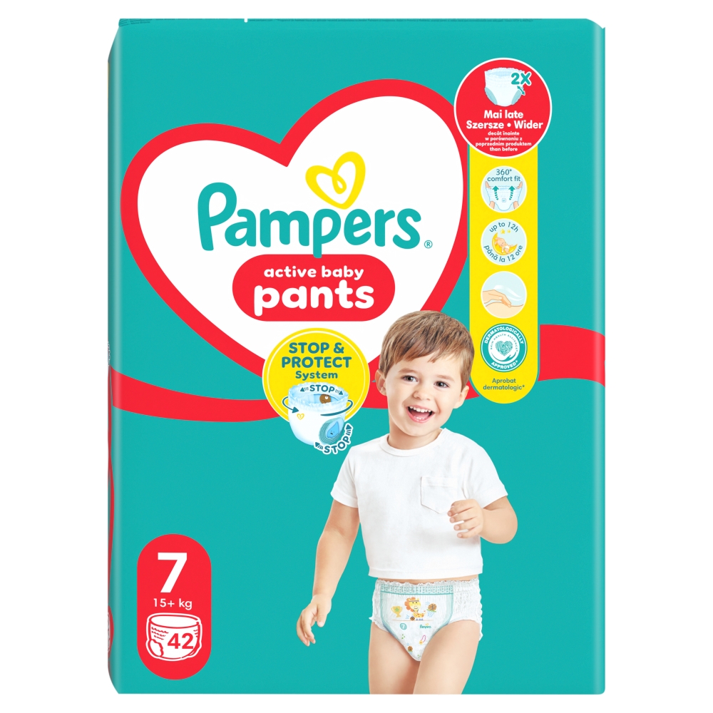Pampers Scutece Giant Pack mărimea 7 42 buc