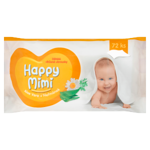 Șervețele Happy Mimi (72 buc/folie) fine