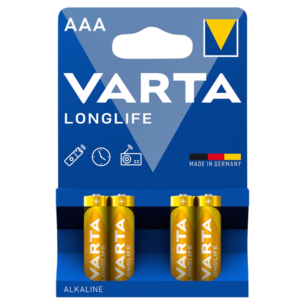 VARTA Baterii AAA (4KS/BLI) Durată lungă de viață