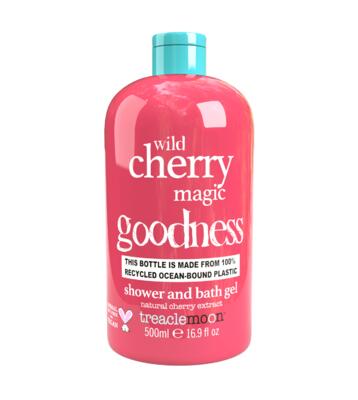 Treaclemoon Gel de duș magic cu aromă de cireșe sălbatice, 500 ml, treaclemoon