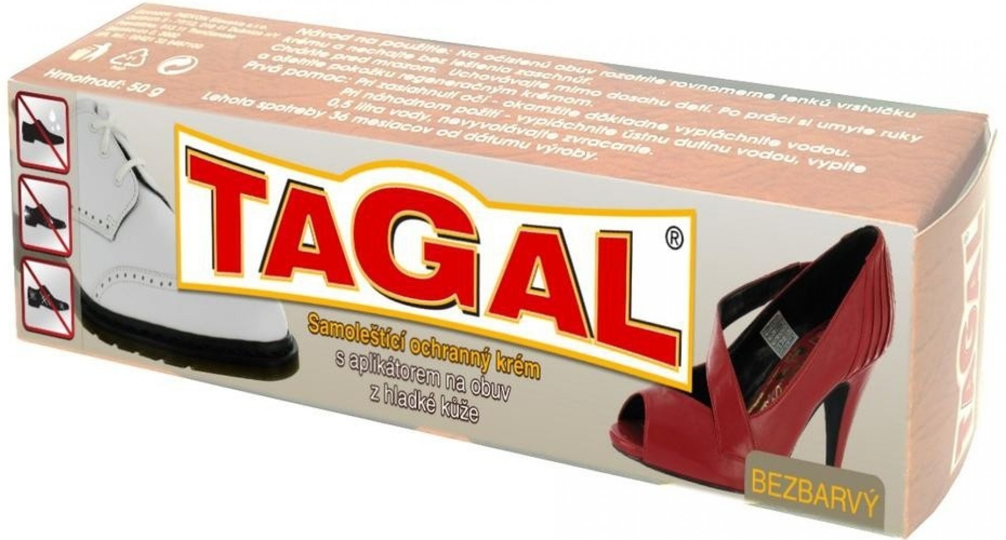 Tagal - cremă protectoare auto-lustruitoare, incoloră 50 g