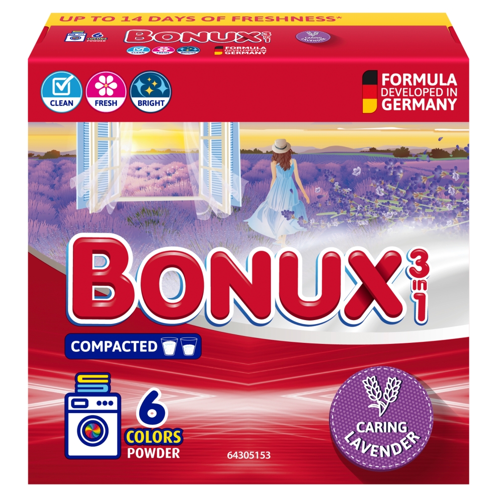 Bonux Pudră 6PD Lavandă