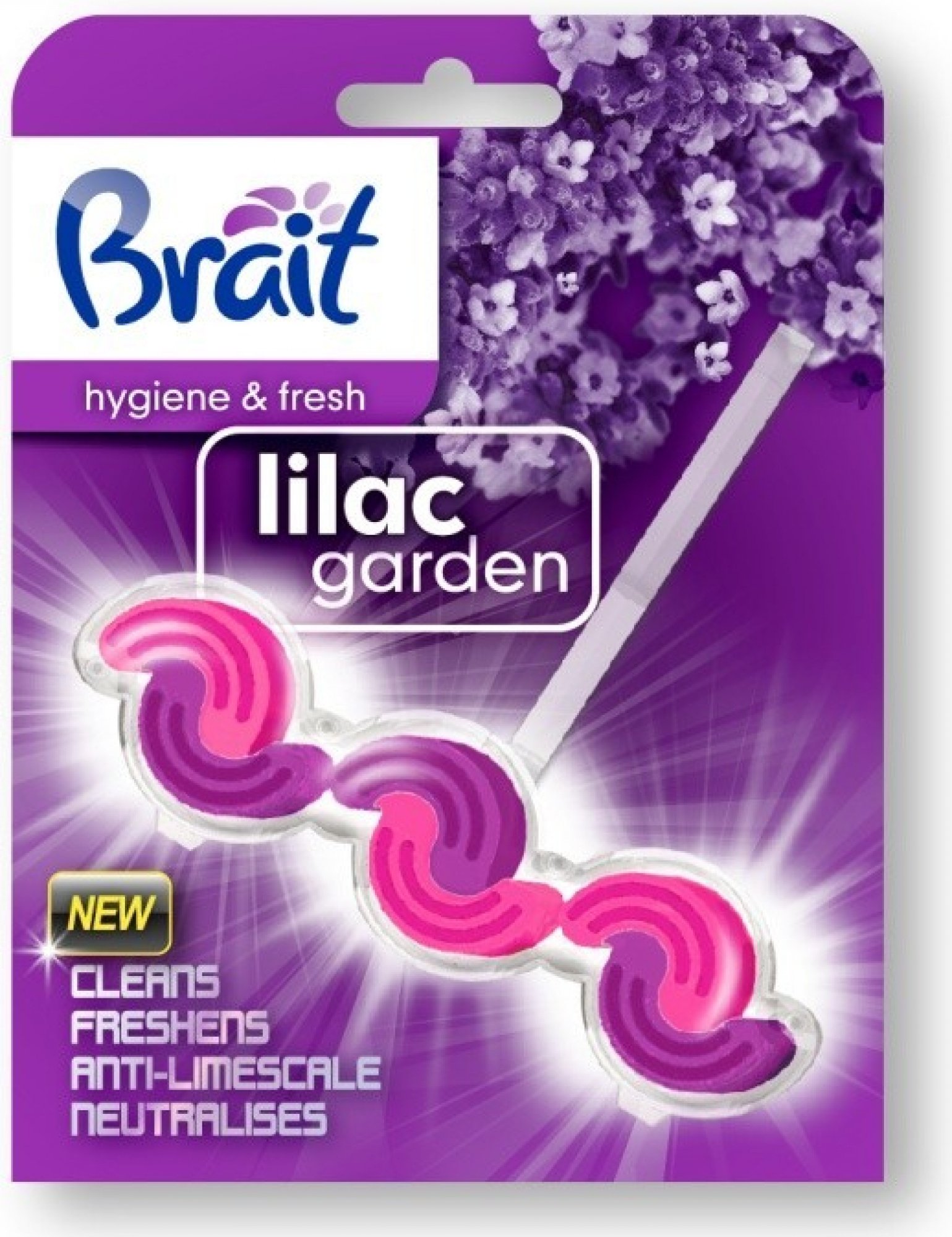 Bloc de toaletă Brait Lilac Garden 45 g