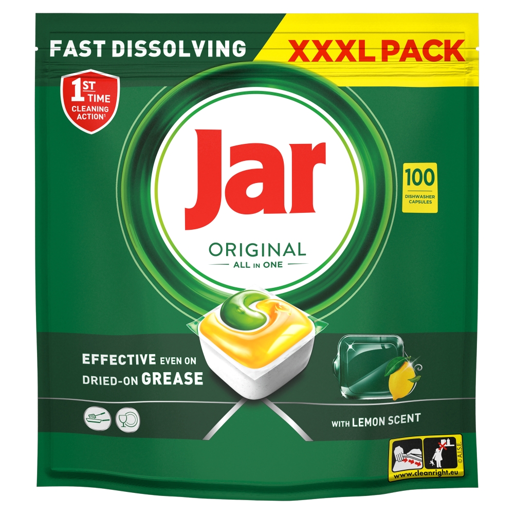 Jar Sigiliu pentru borcan (100 buc/pachet) Galben E