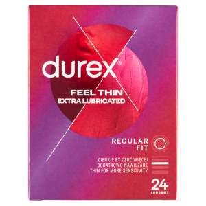 Prezervative Durex (24/cutie) Feel Thin ExtLubr