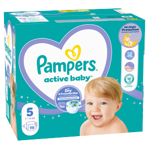 Pampers Active Baby MB (111 buc/cutie) S5+