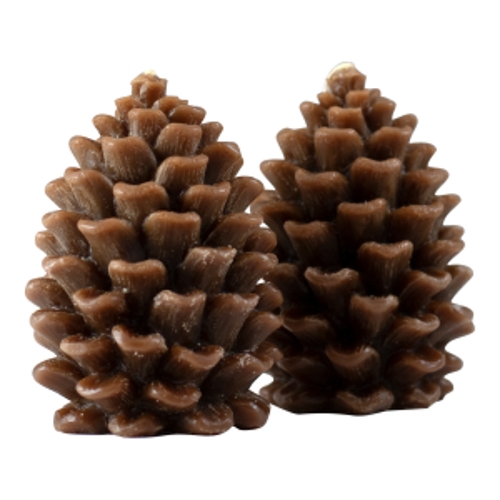 Q Home Lumânare con de pin (2x185g/pachet)