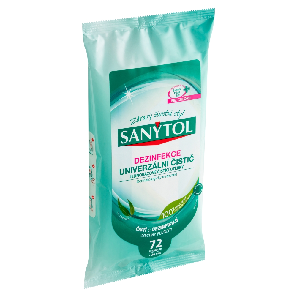 AC MARCA Șervețele dezinfectante Sanytol Maxi Universal 36 buc