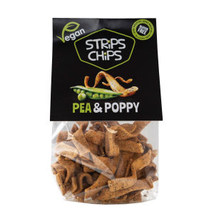 Chipsuri Strips 80g mazăre cu semințe de mac
