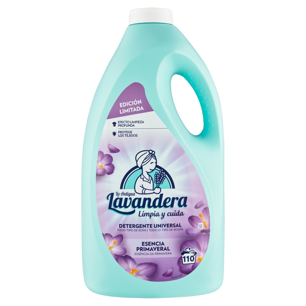 Lavandera Gel de spălare cu aromă de primăvară Lavanda 4,95 l, 110 doze