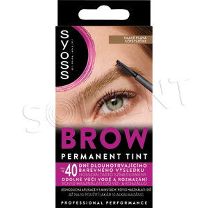 Vopsea de sprâncene Syoss 17 ml Blond închis