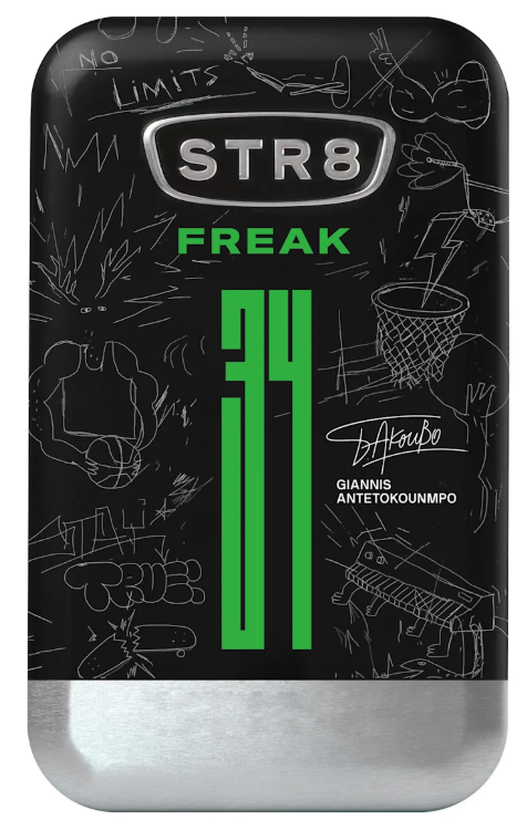STR8 Freak aftershave 100 ml într-o cutie de tablă