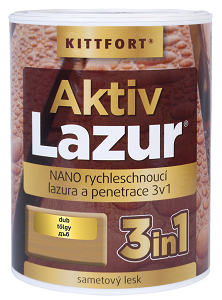 Aktivlazur Nano 0.75l stejar