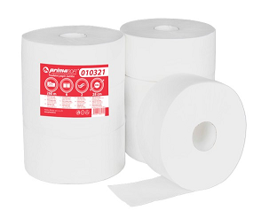 PrimaSOFT TP Jumbo 2 buc. 28 cm alb (comandați 6 buc.)
