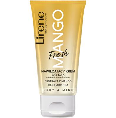 Cremă de mâini Lirene B&M cu mango proaspăt, 50 ml