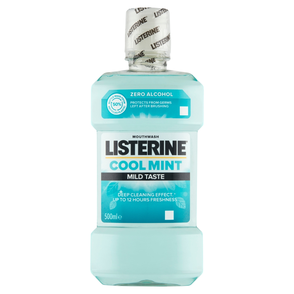 Johnson & Johnson LISTERINE Coolmint ÚV 500ML Gust mai blând