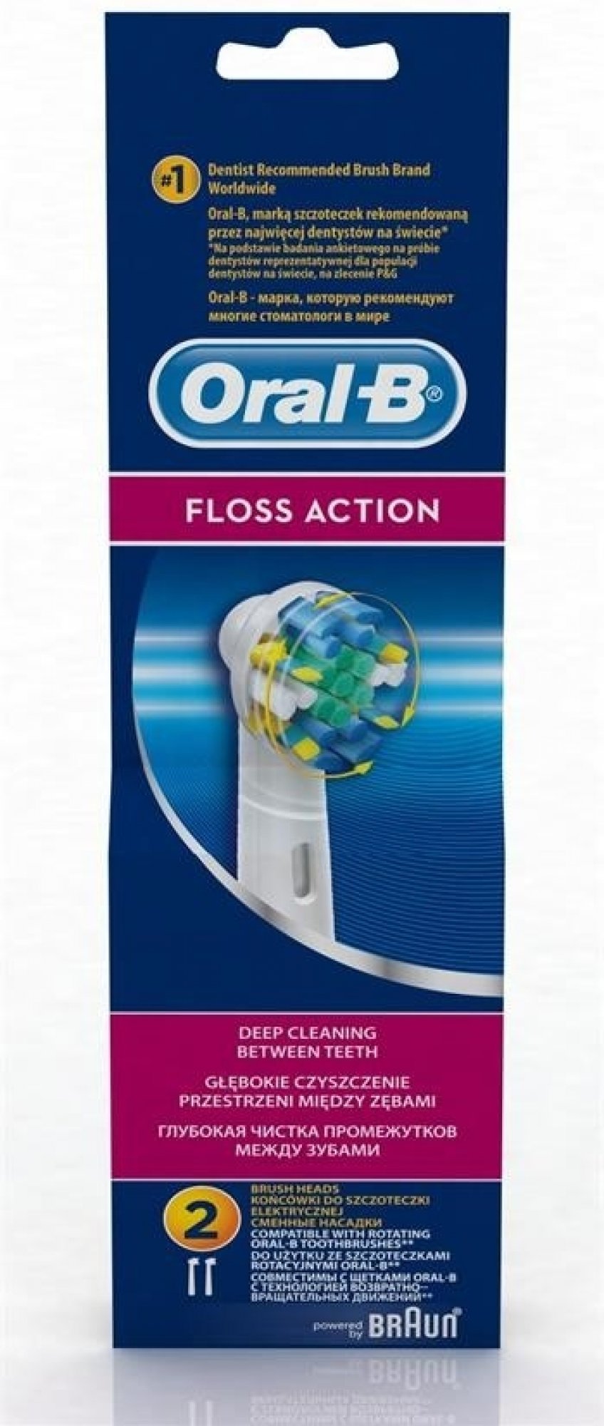 Ață dentară Oral-B Flossaction 2 bucăți