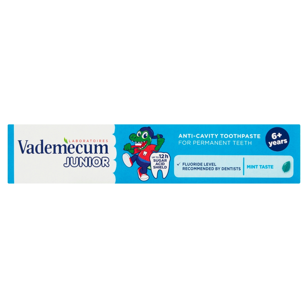Henkel Pastă de dinți Vademecum Junior 6+ cu mentă creață 75ml