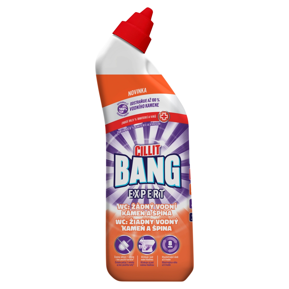 Gel de toaletă Cillit Bang 750ml cu aromă de citrice