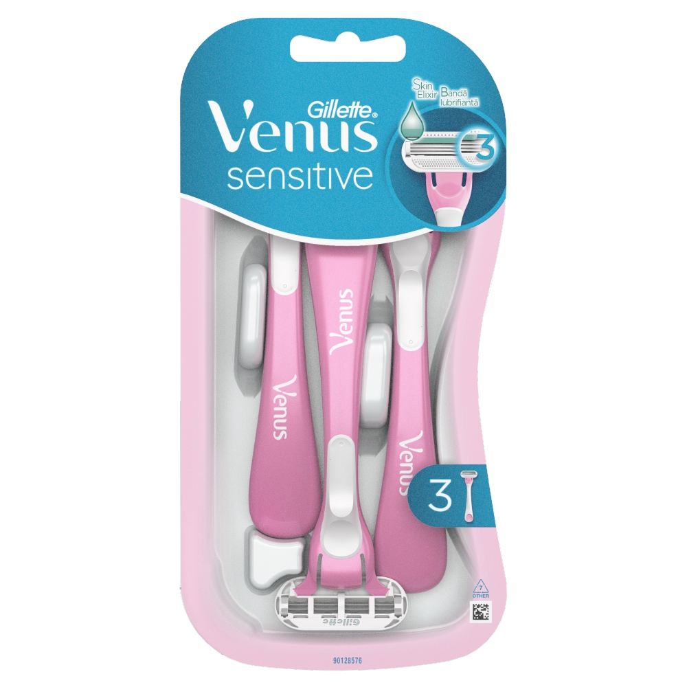 Gillette Lame de ras de unică folosință Venus Sensitive 3 bucăți