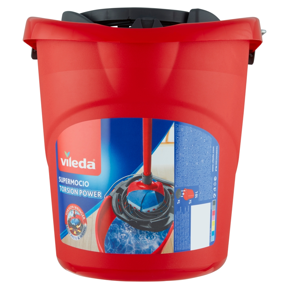 Freudenberg Home and Cleaning Solutions Găleată Vileda Super Mocio 148055 cu coș de stoarcere