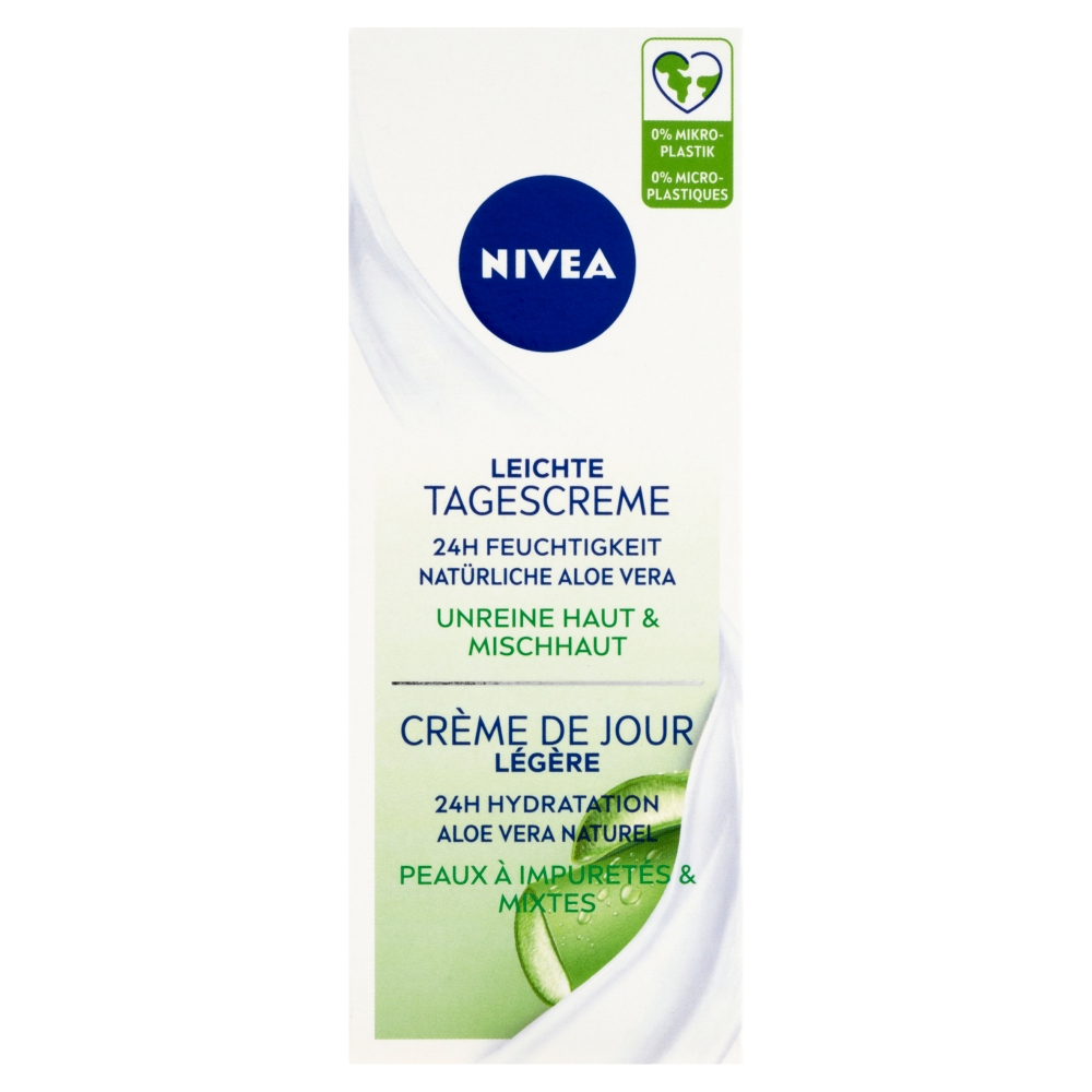 Beiersdorf Cremă de zi hidratantă Nivea 24h cu aloe vera 50 ml