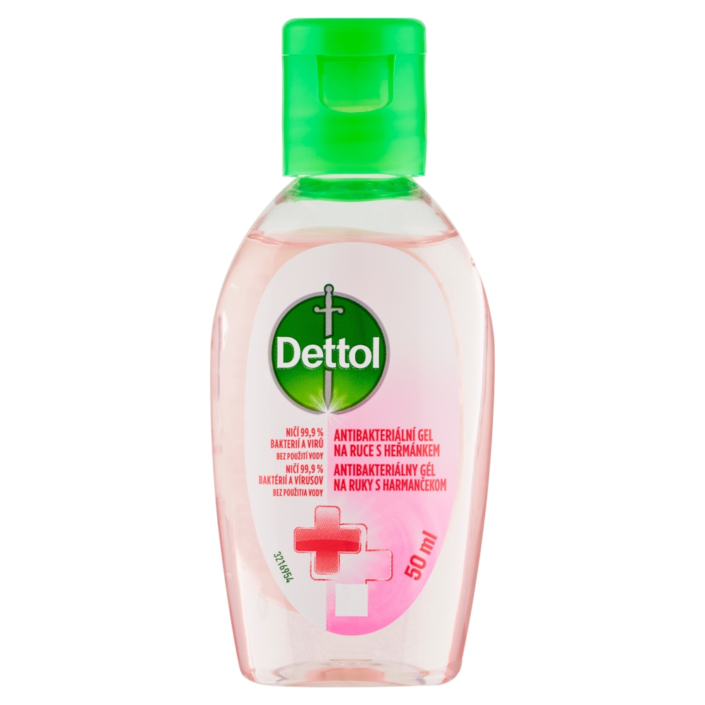 RB (Hygiene Home) Czech Republic Șervețele antibacteriene Dettol, 60 buc., culoare lime
