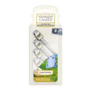 Bețișoare auto Yankee Candle (4 buc/blister) Cl.cot