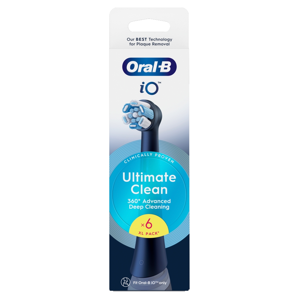 Procter and Gamble Periuță de dinți OralB NH iO (6 buc/blister) Ult Clean Neagră