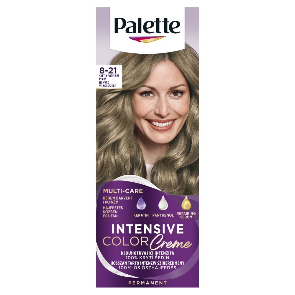 Paletă ICC blond cenușiu deschis 8-21