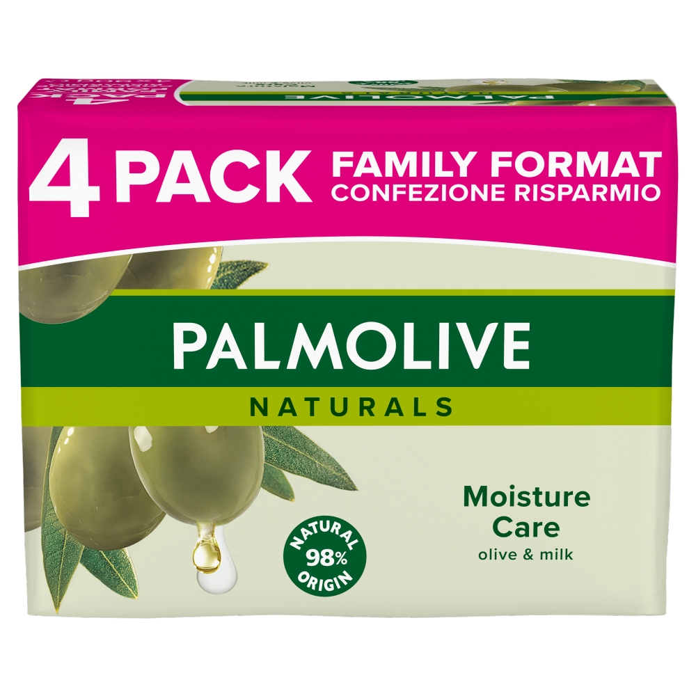 Colgate - Palmolive Palmolive Naturals pachet familial 4 x 90g