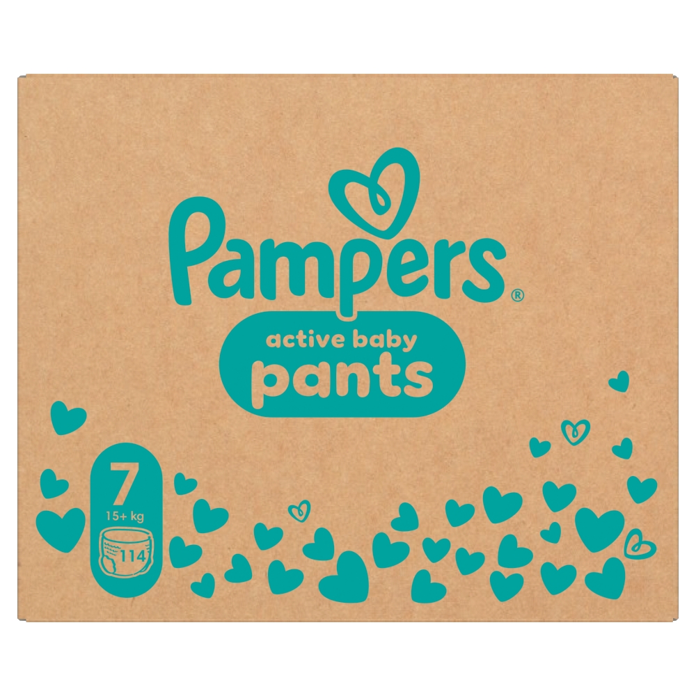 Pantaloni scurți Pampers 360 M Cutie 114 buc S7