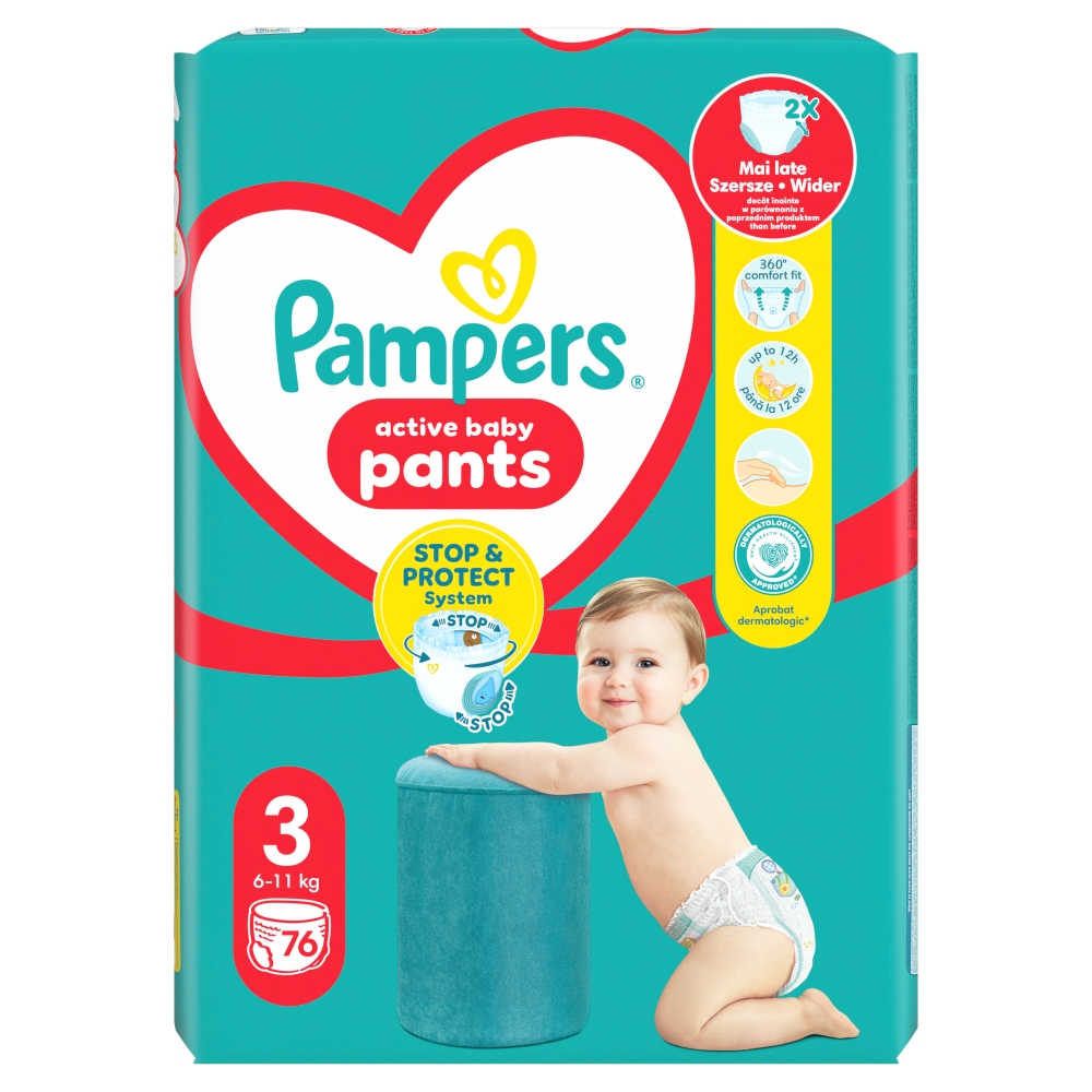 Pampers Pants GiantPack S3 (76 buc/folie)